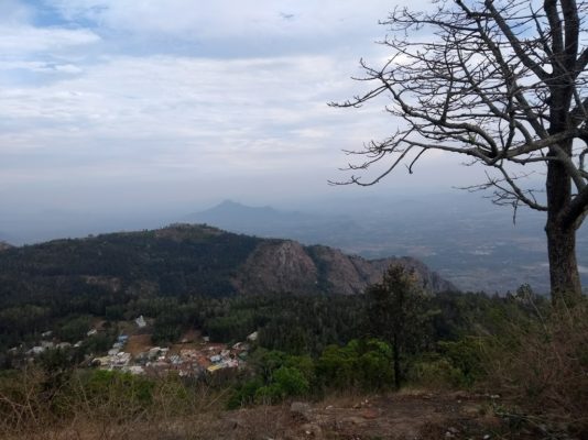 Yercaud from Pagoda View Point