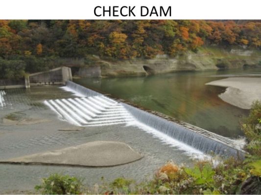 Check Dam which can revive the Rivers