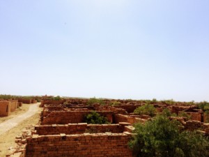 Remains of once glorious buildings Kuldhara